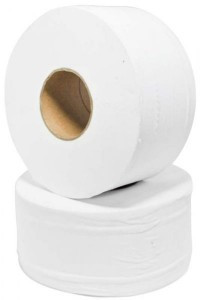 Туалетная бумага Jumbo Natural (260 метров) белая