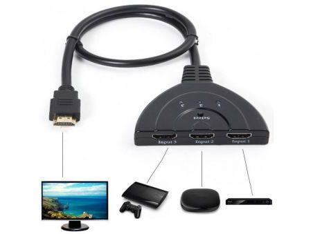 Разветвитель  HDMI Switcher 3*1 Port High 1080P, фото 2