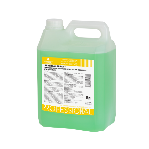 Универсальное моющее средство Universal Spray+ 5 л от Prosept-Просепт - фото 1 - id-p45034207