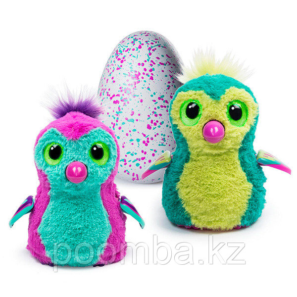 Интерактивная игрушка Hatchimals - Пингвинчик,пурпурный / зеленый