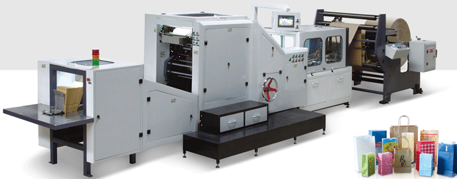 CY-290 - рулонная машина для изготовления бумажных пакетов с плоским дном
