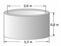 Канализационные кольца кольца КС 20.9 d 2 м ГОСТ 8020-90