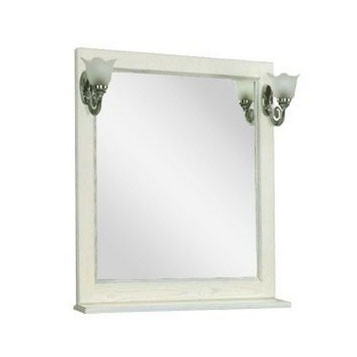 Зеркало Акватон Жерона 85 белое серебро 1A158702GEM20 - фото 1 - id-p45155533