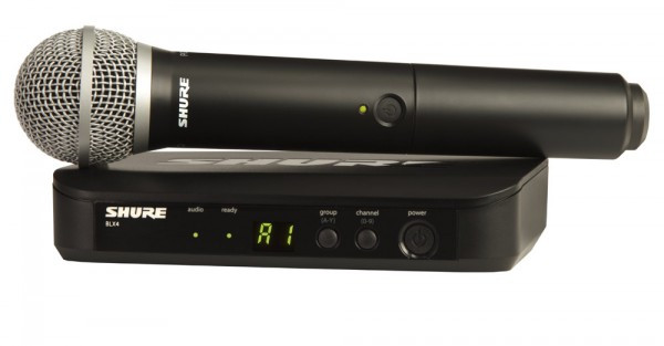 Радиомикрофон SHURE BLX24E/PG58-M17, фото 1