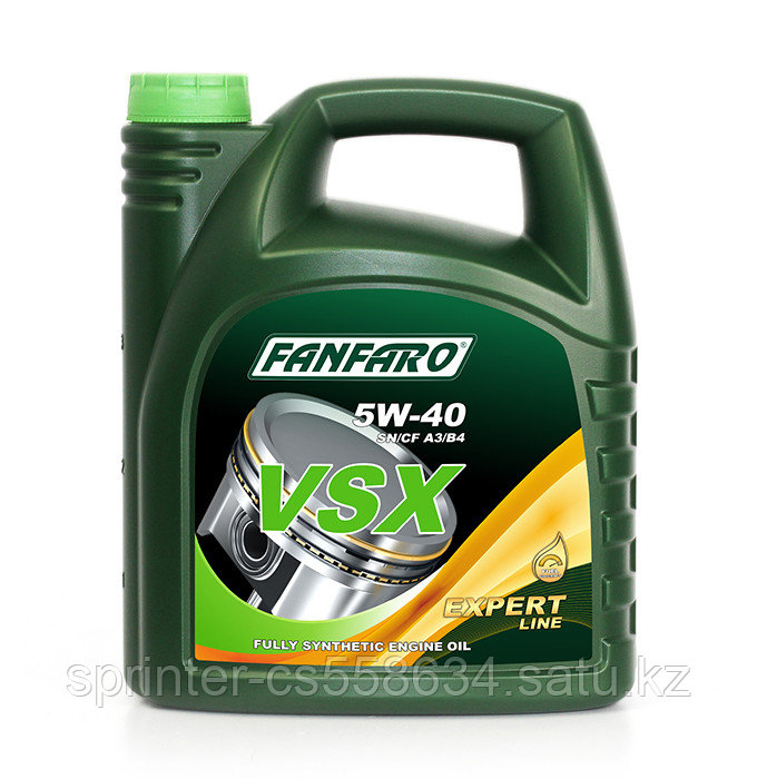 Моторное масло FANFARO VSX 5W40 4 литра