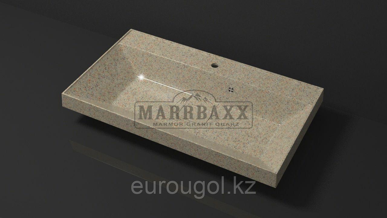 Мебельная раковина из мрамора Marrbaxx Пегги 80 - фото 5 - id-p45165395