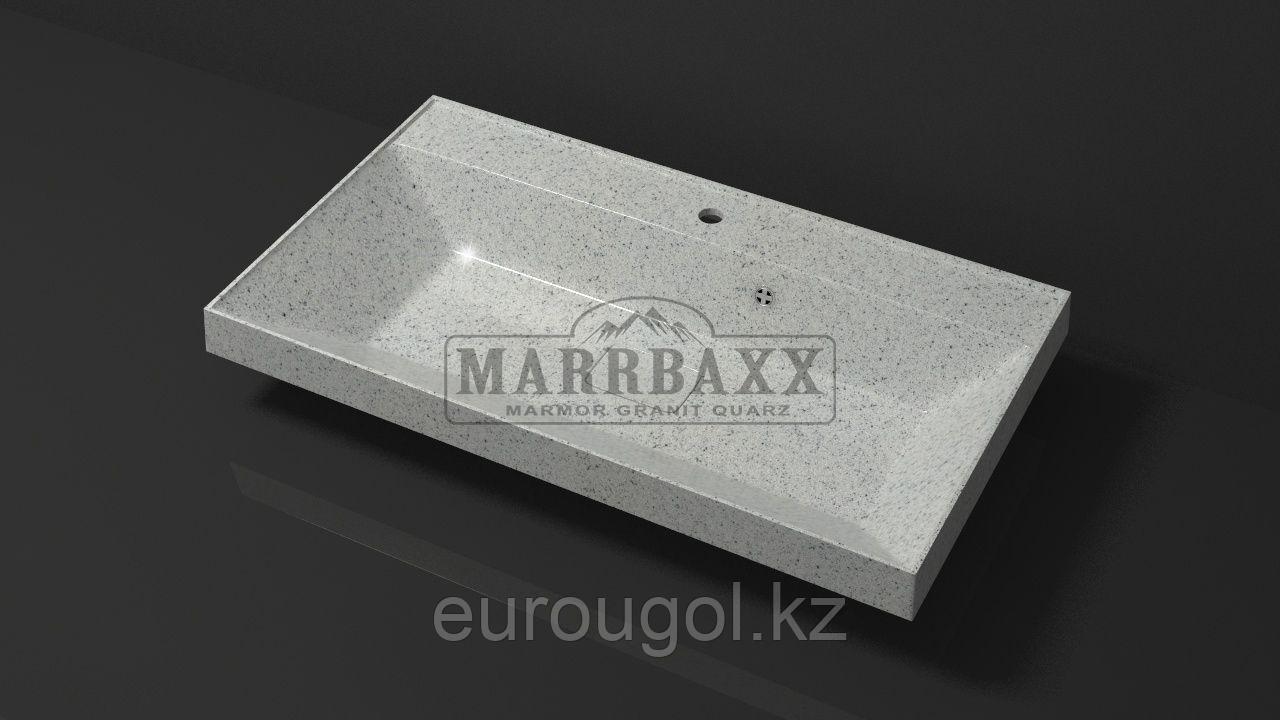 Мебельная раковина из мрамора Marrbaxx Пегги 80 - фото 9 - id-p45165395