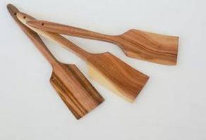 Кухонная лопатка, деревянная, 300 мм, ( можжевельник )