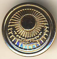 Большая пуговица МВД РК