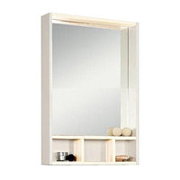 Зеркало-шкаф Акватон Йорк 60 Белый/Выбеленное дерево