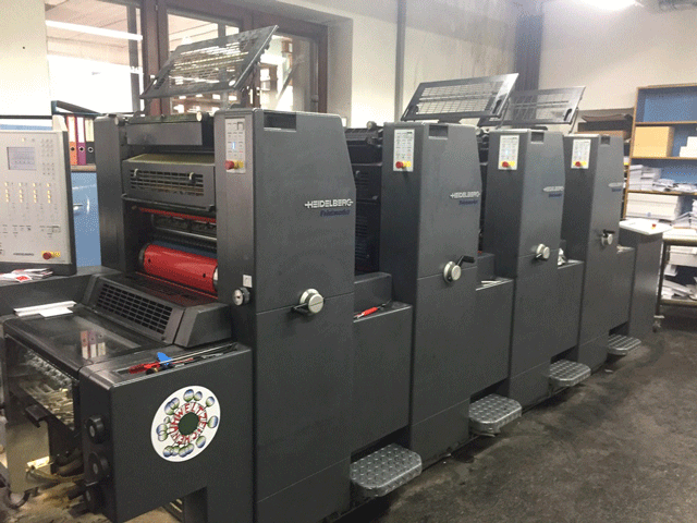 Heidelberg Printmaster 54-2+ б/у 2008г - 4-х красочная печатная машина