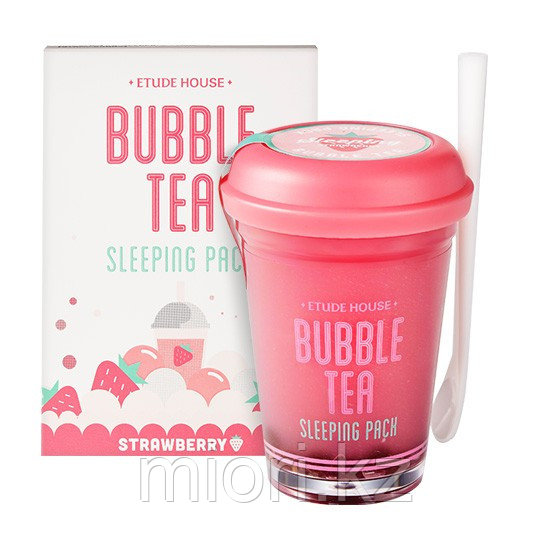 Bubble Tea Sleeping Pack Strawberry [Etude House] - фото 1 - id-p45191139