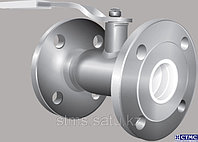 Кран шаровый DN100 PN25 КШ.Ф.Р.100.25-01