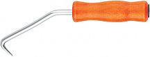 Крюк для вязки арматуры 210 мм деревянная рукоятка Сибртех 84876 (002)