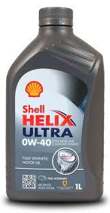 Моторное масло SHELL HELIX ULTRA 0w40 1 литр