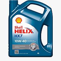 Моторное масло SHELL HELIX HX7 10w40 4 литра