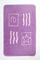Коврик для ванной Аквалиния 40*60 (2481) фиолетовый/орнамент (4680018343670) - фото 1 - id-p45219572