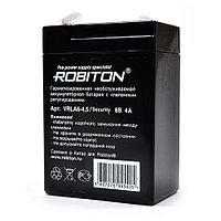 Аккумулятор ROBITON VRLA6-4,5/Security  6v 4Ah 