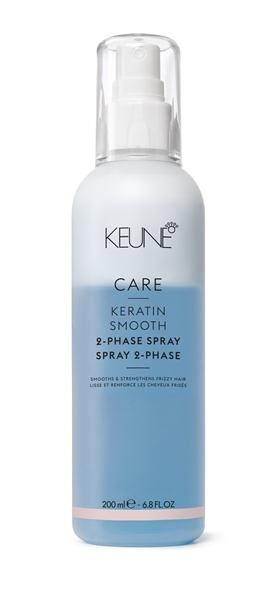 Двухфазный спрей «Кератиновый Комплекс» - Keune Care 2 - Phase Spray Keratin Smooth 200 мл.