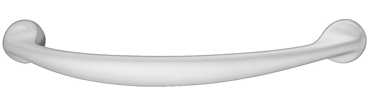 Мебельная ручка, цинковое литье, хром мат, 117/96х20 мм