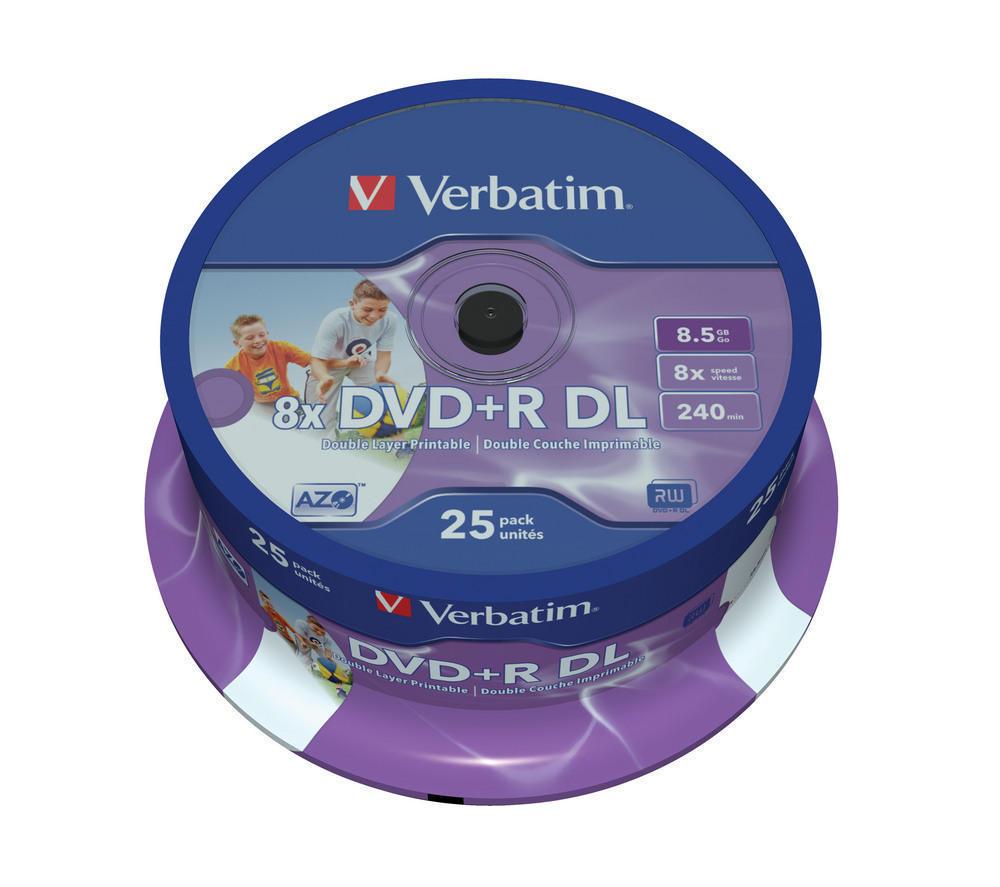 DVD+R 8.5GB Verbatim - фото 1 - id-p45260130