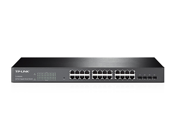 Коммутатор Smart GbE 24-портовый Tp-Link TL-SG2424 