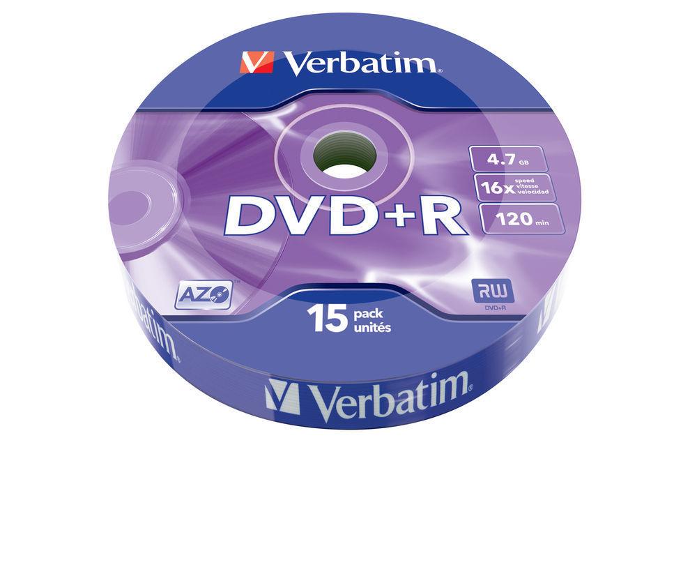 DVD+R 4.7GB Verbatim - фото 1 - id-p45261499
