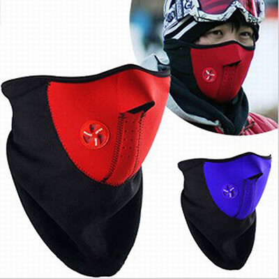 Флисовая маска для лица, защищает от холода и ветра