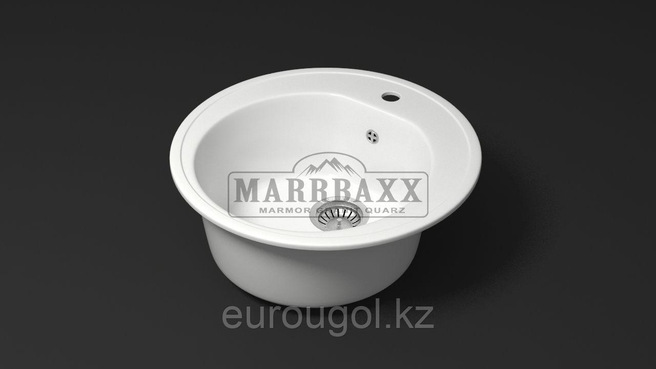 Круглая кухонная мойка Marrbaxx Черая 51 - фото 1 - id-p45263388