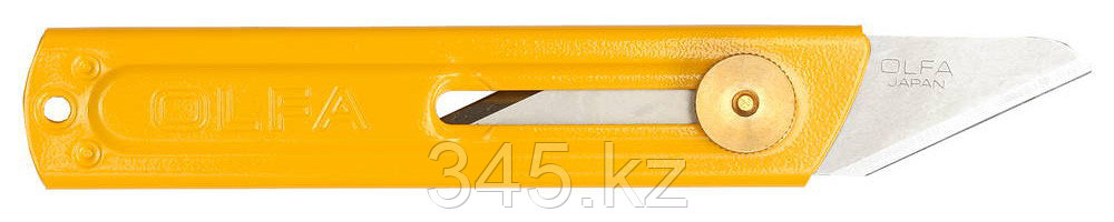 Нож OLFA хозяйственный металлический корпус, с выдвижным 2-х сторонним лезвием, 18мм - фото 1 - id-p45276389