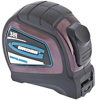 Рулетка Doppelhaken 3 м x 16 мм односторонний зацеп нейлон двуст. шкала автоматич Gross 31122 (002)