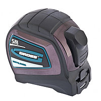 Рулетка Doppelhaken 5 м x 19 мм односторонний зацеп нейлон двуст. шкала автоматич Gross 31123 (002)