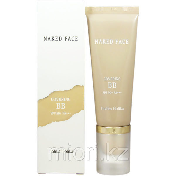 Маскирующий бб крем Holika Holika Naked Face Covering BB SPF50+ PA+++ 40гр - фото 2 - id-p45277745