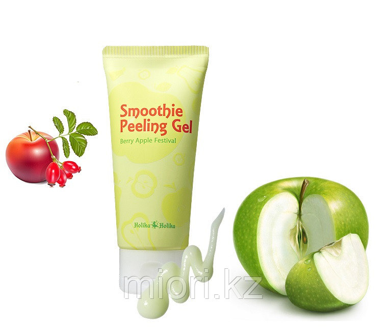 Пилинг для лица яблочный Holika Holika - Smoothie Peeling Gel Berry Apple Festival