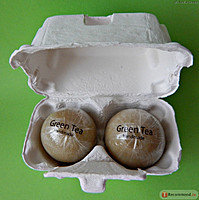 Косметическое мыло для лица "Holika Holika Egg Soap" с экстрактом зеленого чая, 100г