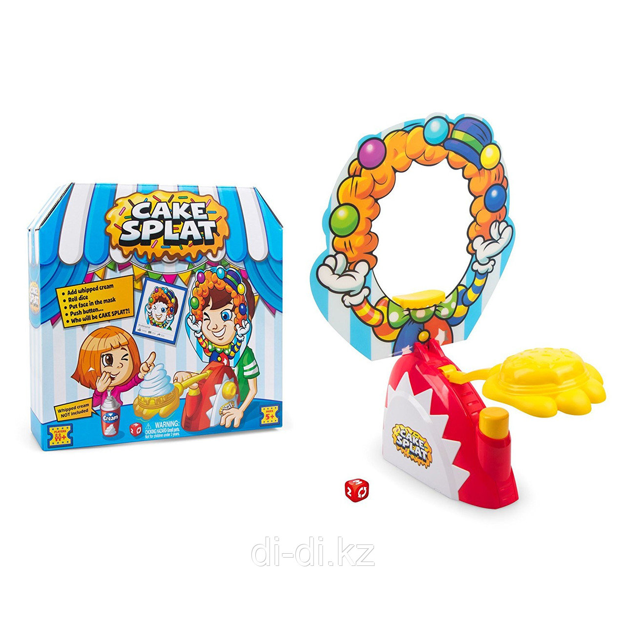 Настольная игра "Пирог в лицо" Cake splat