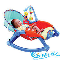 Шезлонг - кресло - качалка "Deluxe 2в1" Fisher price P0107 Шезлонг - кресло - качалка "Deluxe 2в1" Fisher price
