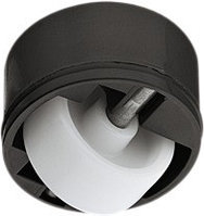 Стационарный ролик черный 36 мм