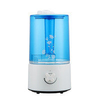Увлажнитель воздуха Ultrasonic Air Humidifier  (белый с голубым) HD-1313