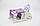 Стульчик - трансформер для кормления Polini 460 Фиолетовый, фото 6