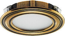 Светильник LED 1136 12V/3.4W, 3000 K, цвет антикварное золото