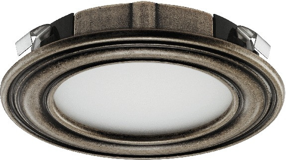 Светильник LED 1136 12V/3.4W, 3000 K, цвет антикварное серебро - фото 1 - id-p44854722