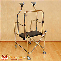 Ходунки-опоры на 4-х колесах подмышечные