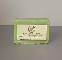 Натуральное мыло "Лемонграсс" Кхади, 125 грамм
