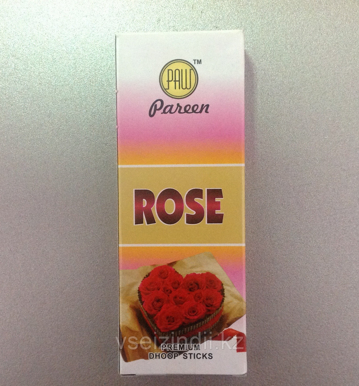 Благовония безосновные Pareen, Rose, Роза, 10 шт