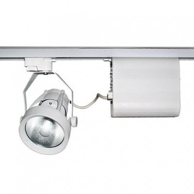 Трековый светильник 4-линейный металлогалогенный белый, фото 2