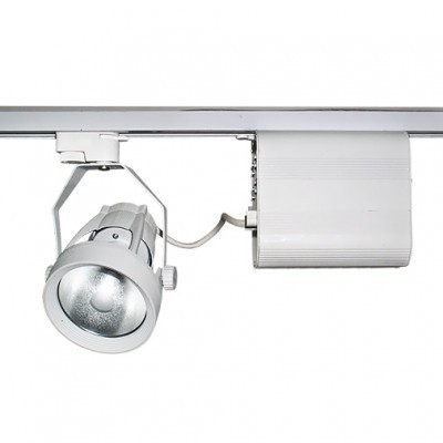Трековый светильник 4-линейный металлогалогенный белый, фото 1