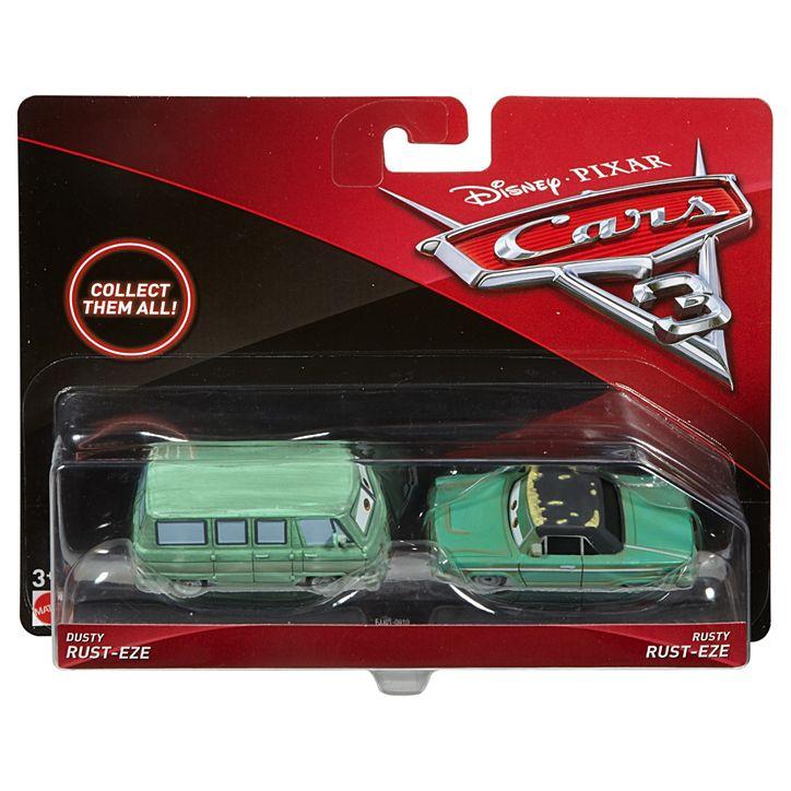 Машинки Cars 3 Дасти Раст-ЭЗ и Расти Раст-ЭЗ (2 шт.)