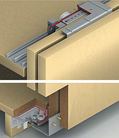 Комплект фурнитуры для 3х дверей SILENT 80 VF