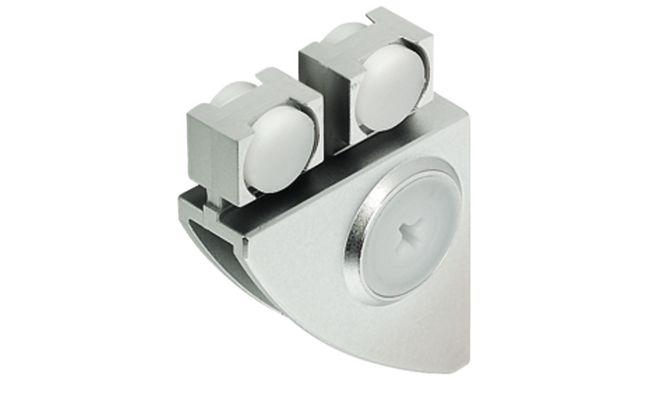 Ходовой механизм Finger Fix - Стекло, верхний и нижний, пластмасса, цвет серый, фото 1